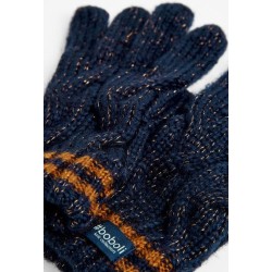 Gants en laine - Bleu...