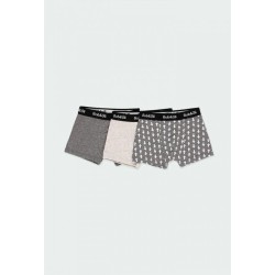 Pack de 3 boxers - Gris