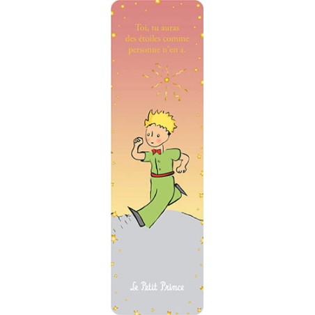 Marque-page "Le Petit Prince" - Toi, tu auras des étoiles comme personne n'en a