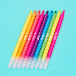 9 marqueurs Fluo - Double...