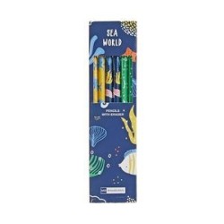 Set de 6 crayons ordinaires...