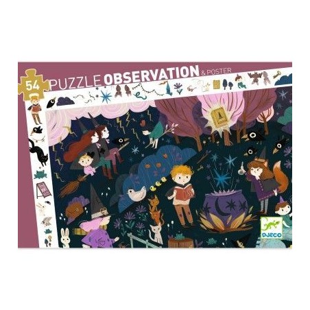 Puzzle Observation 54 pcs "Apprentis Sorcier"