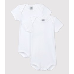 Set de 2 bodys MC - Blanc