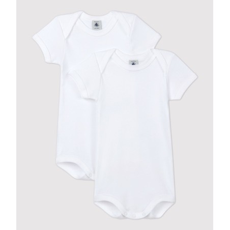 Set de 2 bodys MC - Blanc