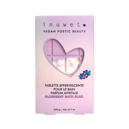 Tablette pour le bain effervescente - Myrtille