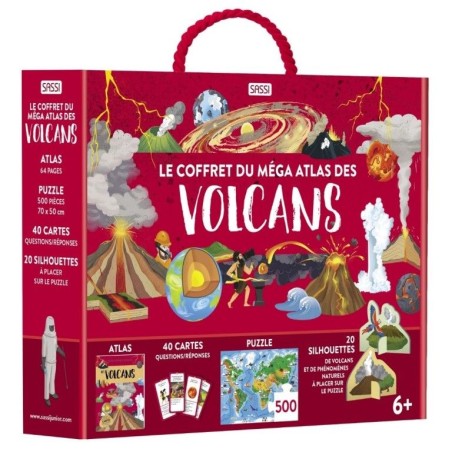 Le coffret du méga atlas des volcans