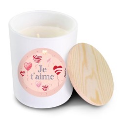 Bougie parfumée - Je t'aime