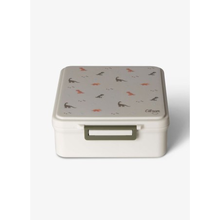 Lunchbox 4 compartiments + Foodjar - Dino