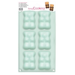 Moule en silicone - 6 oursons