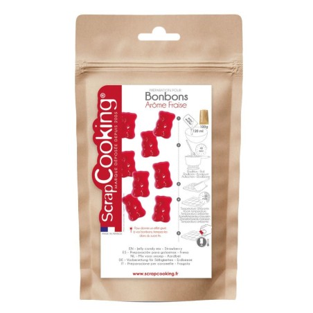 Préparation pour bonbons - Arôme Fraise
