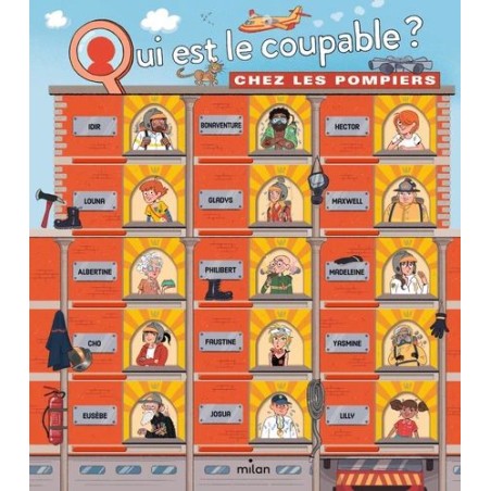 Qui est le coupable ? - Chez les pompiers