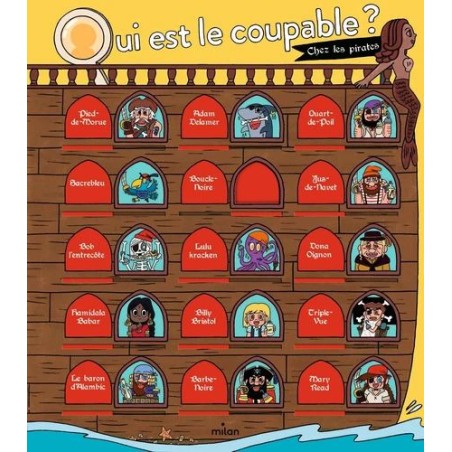 Qui est le coupable ? - Chez les pirates