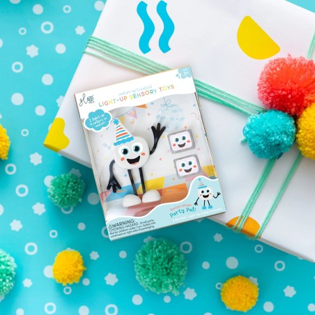 Cubes lumineux avec personnage - Party Pal