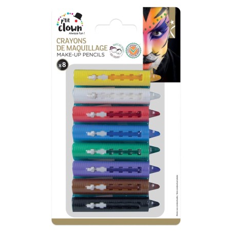 8 crayons de maquillage