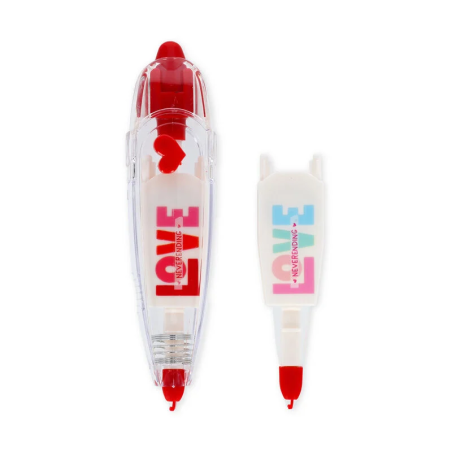 Stylo de ruban décoratif - Coeurs