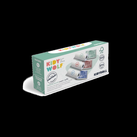 Recharge papier coloré pour Kidyprint