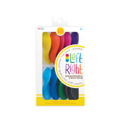 Crayons ergonomiques - 10 pcs