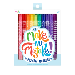 Marqueurs effaçables - 12 pcs