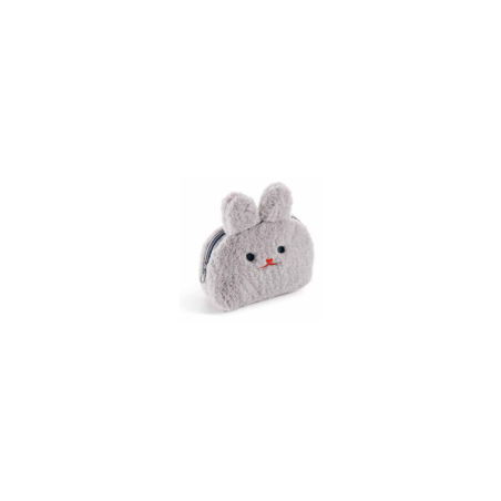 Moshi-moshi - Pochette douces bouclette - Gris