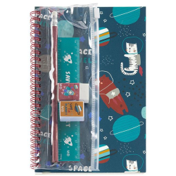 Carnet avec papeterie -...