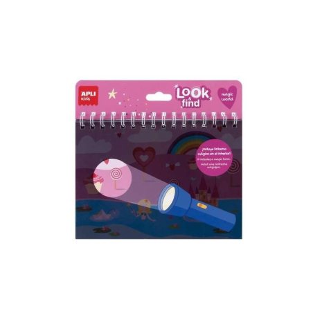 Cherche et trouve avec lampe magique - Magic world