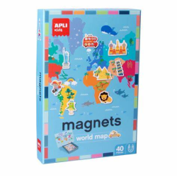 Magnets - Carte du monde