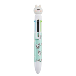 Stylos 6 couleurs - Lapin bleu
