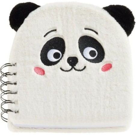 Cahier peluche - Panda