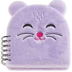 Cahier peluche - Souris