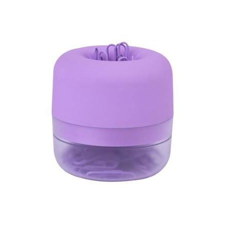 Ditributeur magnétique d'attache-trombone - Nordik - Mauve