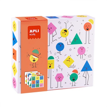 Stickers box - Formes géométriques émotions