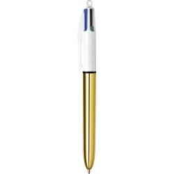Bic 4 couleurs - Shine - Doré