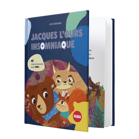 Jacques l'ours insomniaque - Lisez et écouter avec Faba