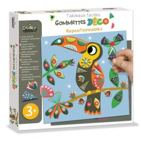 Gommettes déco repositionnables - Dans mon arbre