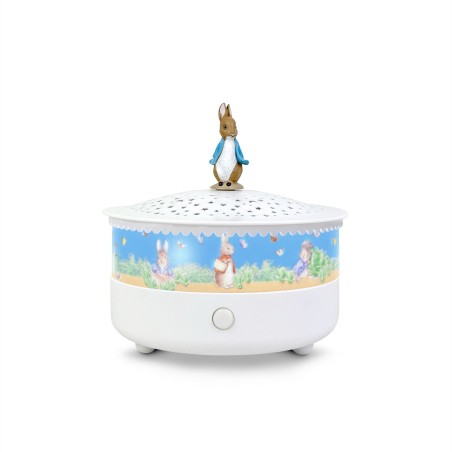 Veilleuse musicale & projecteur d'étoiles - Pierre Lapin