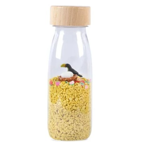 Bouteille sensorielle - Toucan