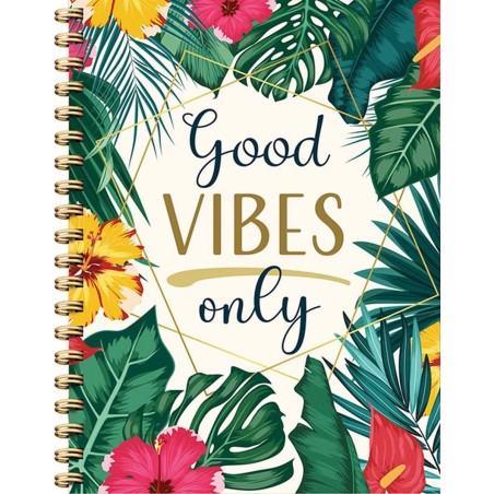 Mon carnet de notes - Good vibes only