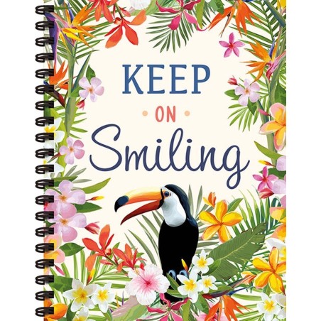 Mon carnet de notes - Keep on smiling