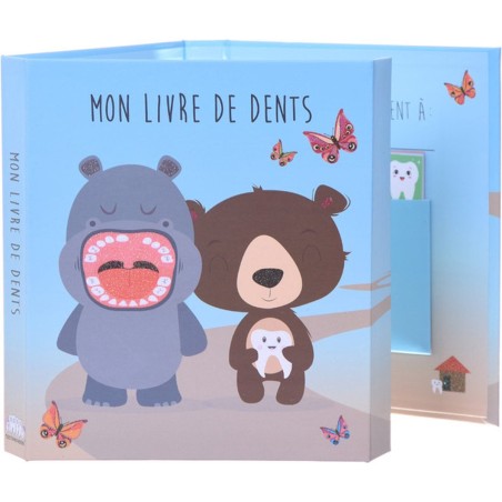 Mon livre de dents - Bleu