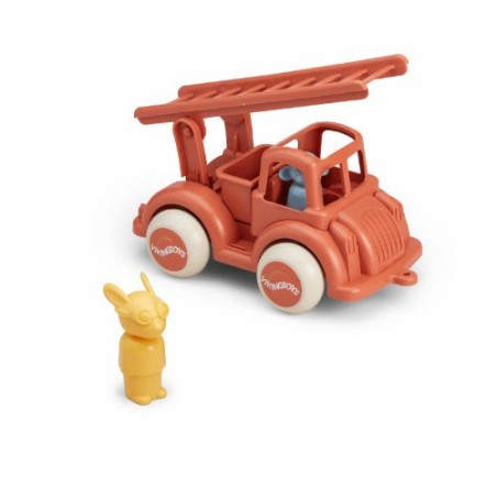 Camion pompier avec personnages