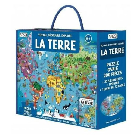 Voyage, découvre, explore - La terre