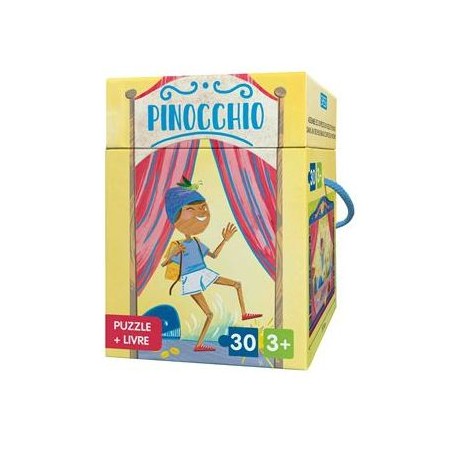 Pinocchio - Livre + puzzle 30 pcs
