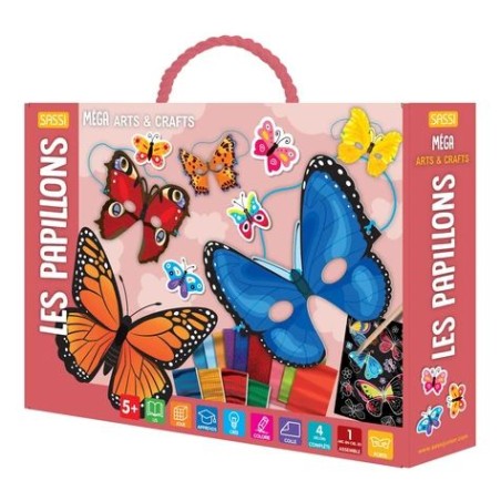 Méga arts & crafts - Les papillons