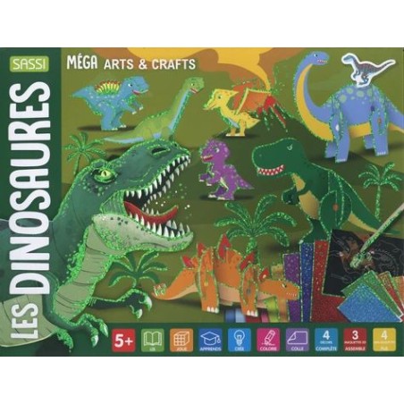 Méga arts & crafts - Les dinosaures