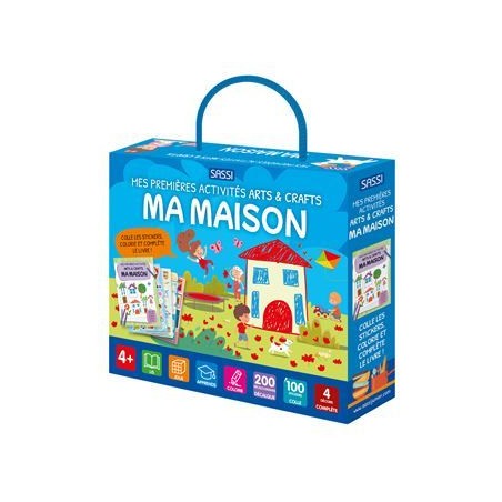 Mes premières activités arts & crafts - Ma maison