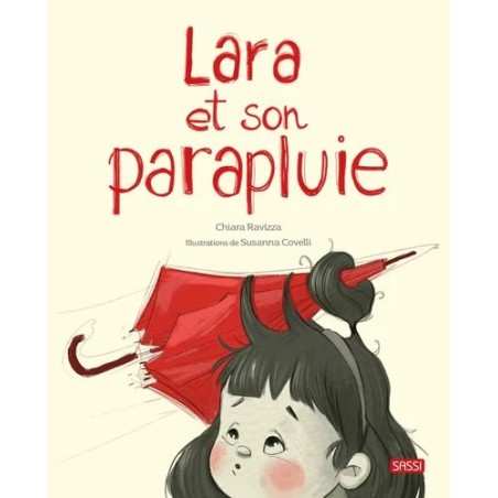 Lara et son parapluie