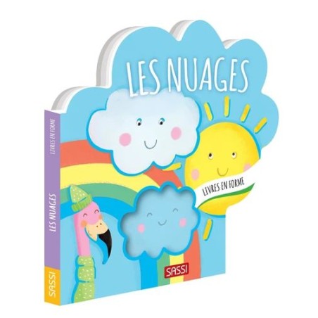 Les nuages - Livre en forme