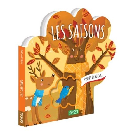 Les saisons - Livre en forme
