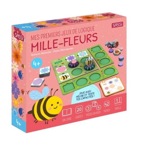 Mes premiers jeux de logique - Mille-fleurs
