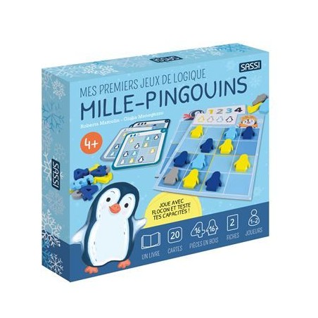 Mes premiers jeux de logique - Mille-pingouins